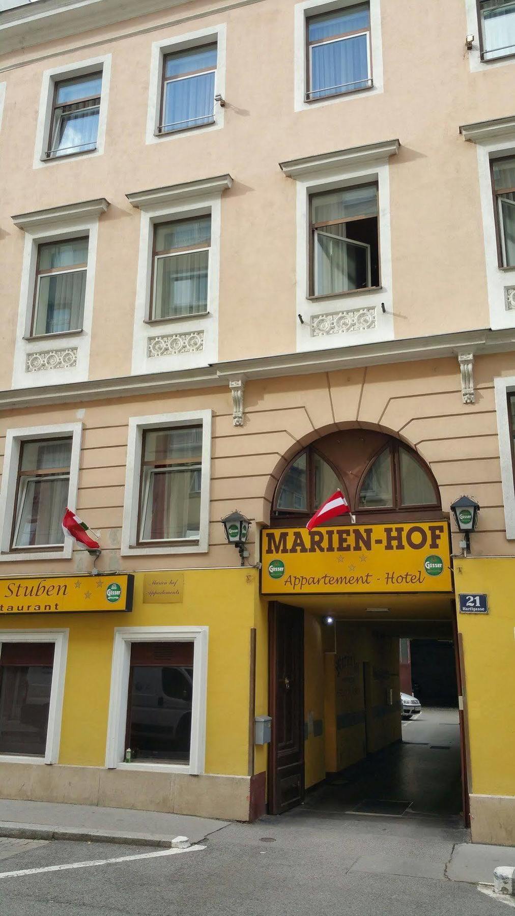 Appartement Hotel Marien-Hof Vienna Exterior photo